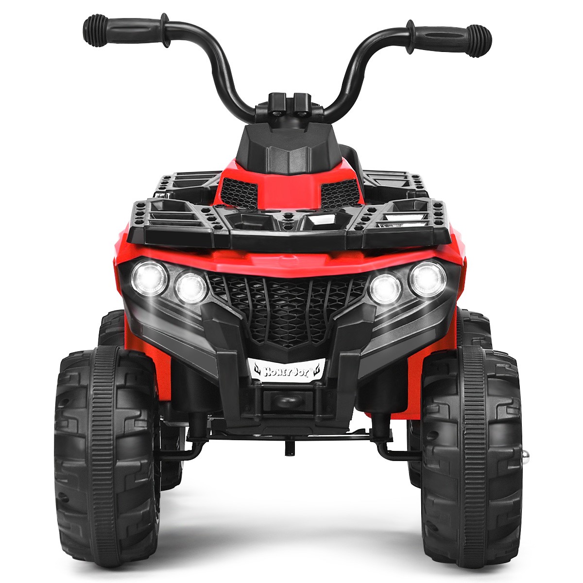 6V Battery Powered Kids Ride On ATV 4-Wheeler Quad w/ MP3 & LED Headlight Red