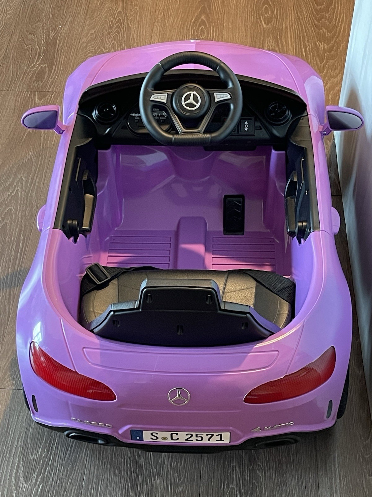 Mercedes-Benz CLS 350 12V Ride On Car – (Purple)