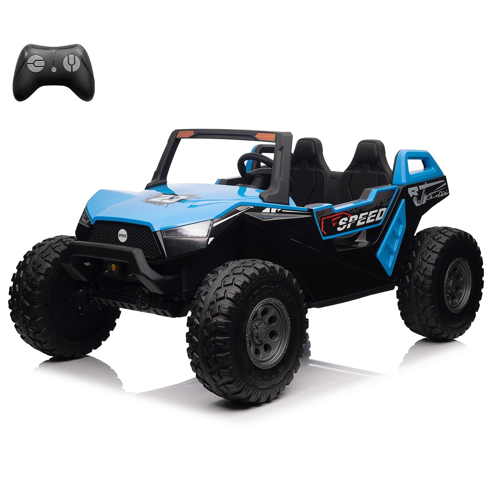 24V Ride on UTV Car Electric Toys 4WD Off-Road Quad W/Remote For Kids Gift