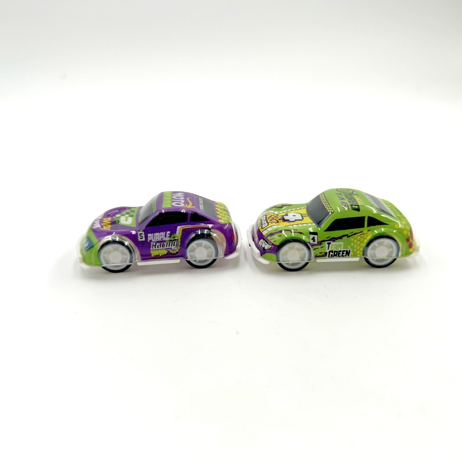 Speed Shotz Pull Back Race Car Lot of 4 Cars Toys Green Red Purple Gold