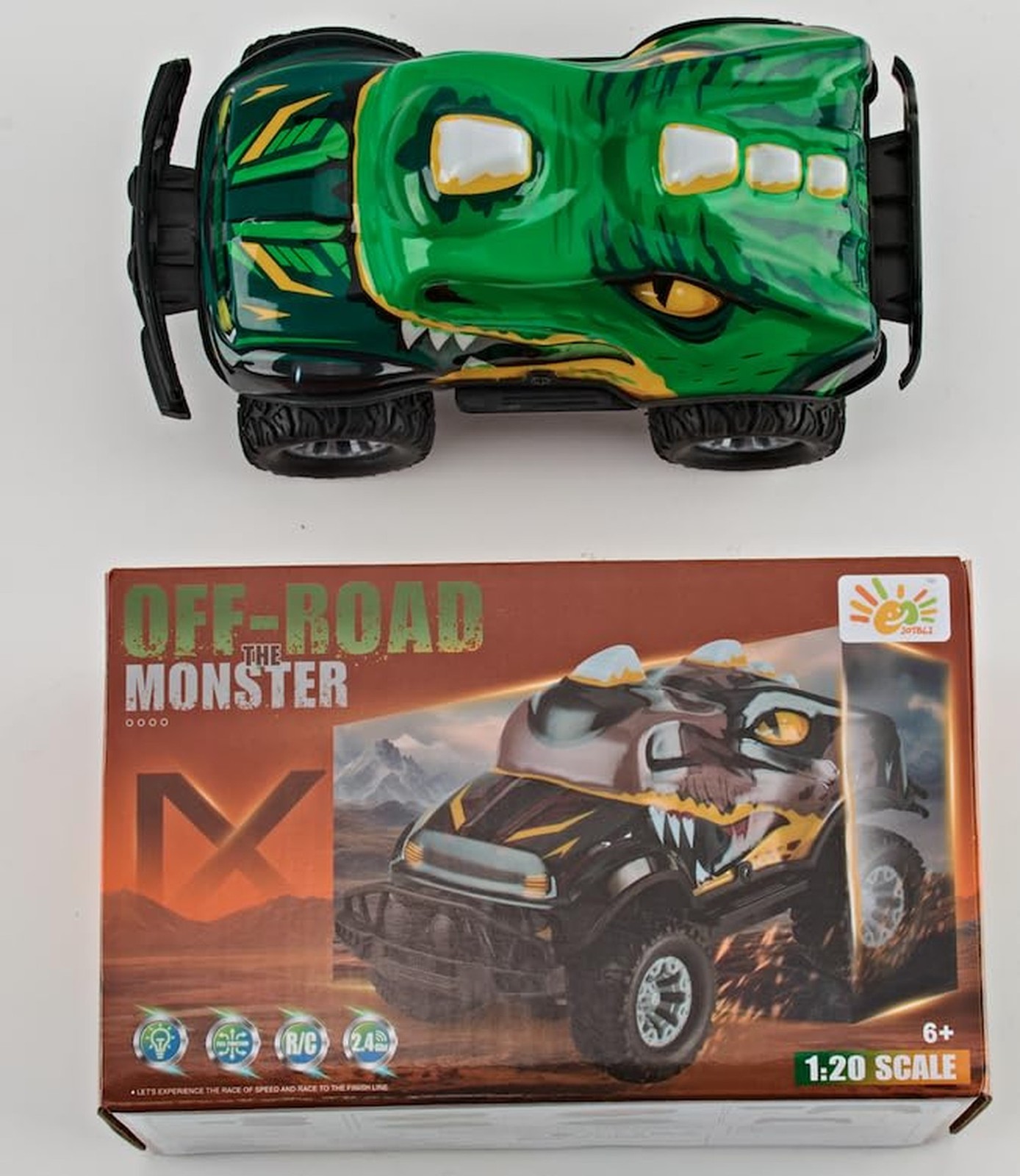 Dinosaur-Shaped Off-Road Vehicle Remote Control Cool Off-Road Vehicle Truck, …