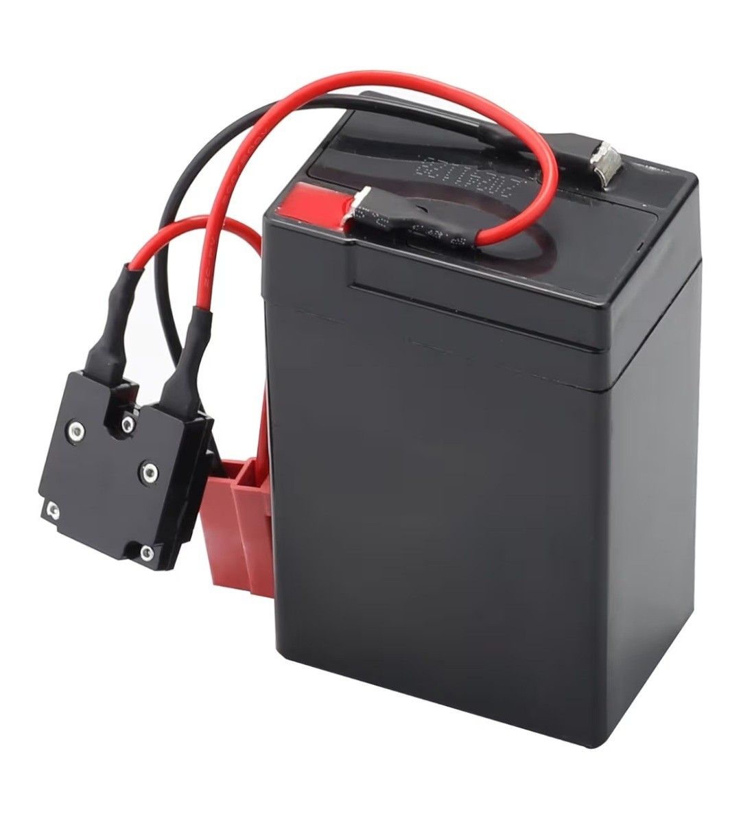 6V 4.5Ah Lead Acid Rechargeable Battery, Replacement Battery Compatible with…