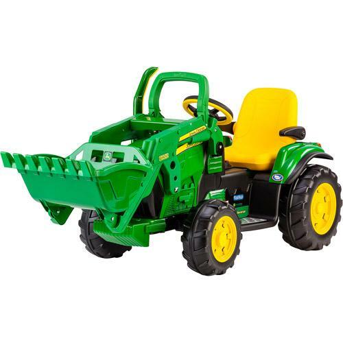 Peg Perego John Deere Ground Loader Battery-Powered 12-Volt Ride-On NEW