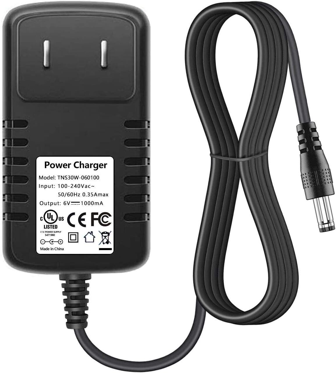 6V Kids Ride On Car Charger, 6 Volt Battery Charger for Kid Trax Toddler Quad…