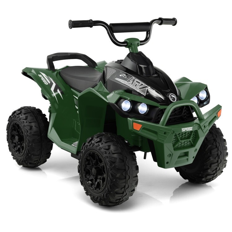 12V Rechargeable Battery Kids Ride On ATV w/High/Low Speed and Comfortable Seat
