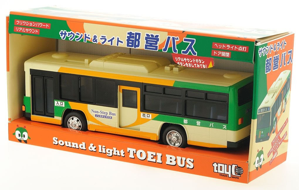 Sound and Light Toei Bus Ride Toy