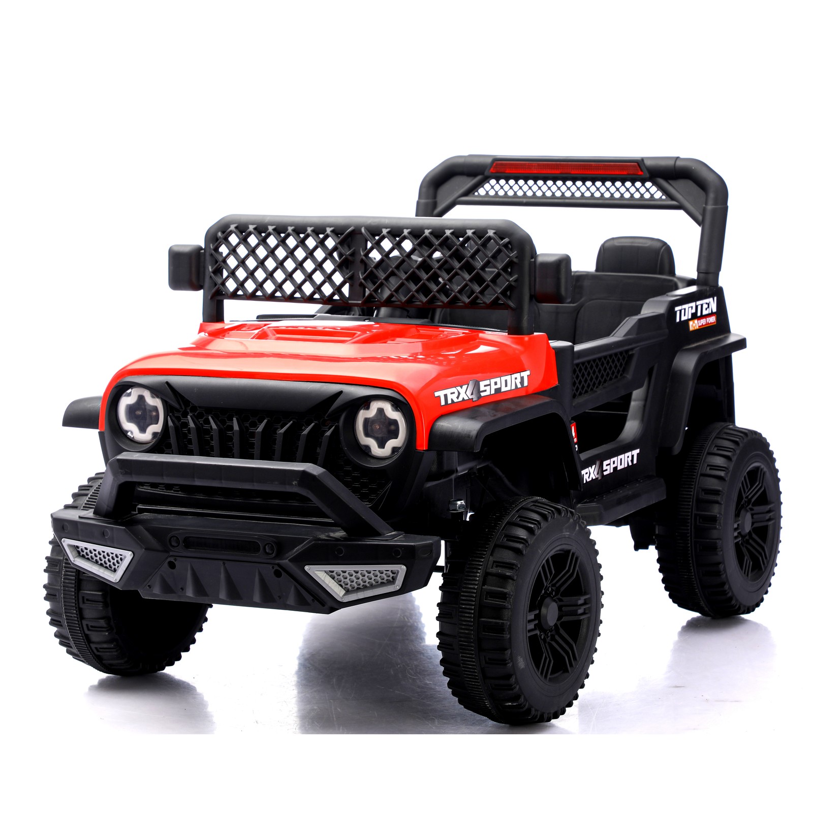 Ride on Car Kids Electric Car with Remote Control Swing for 3~6 Years Gift Red
