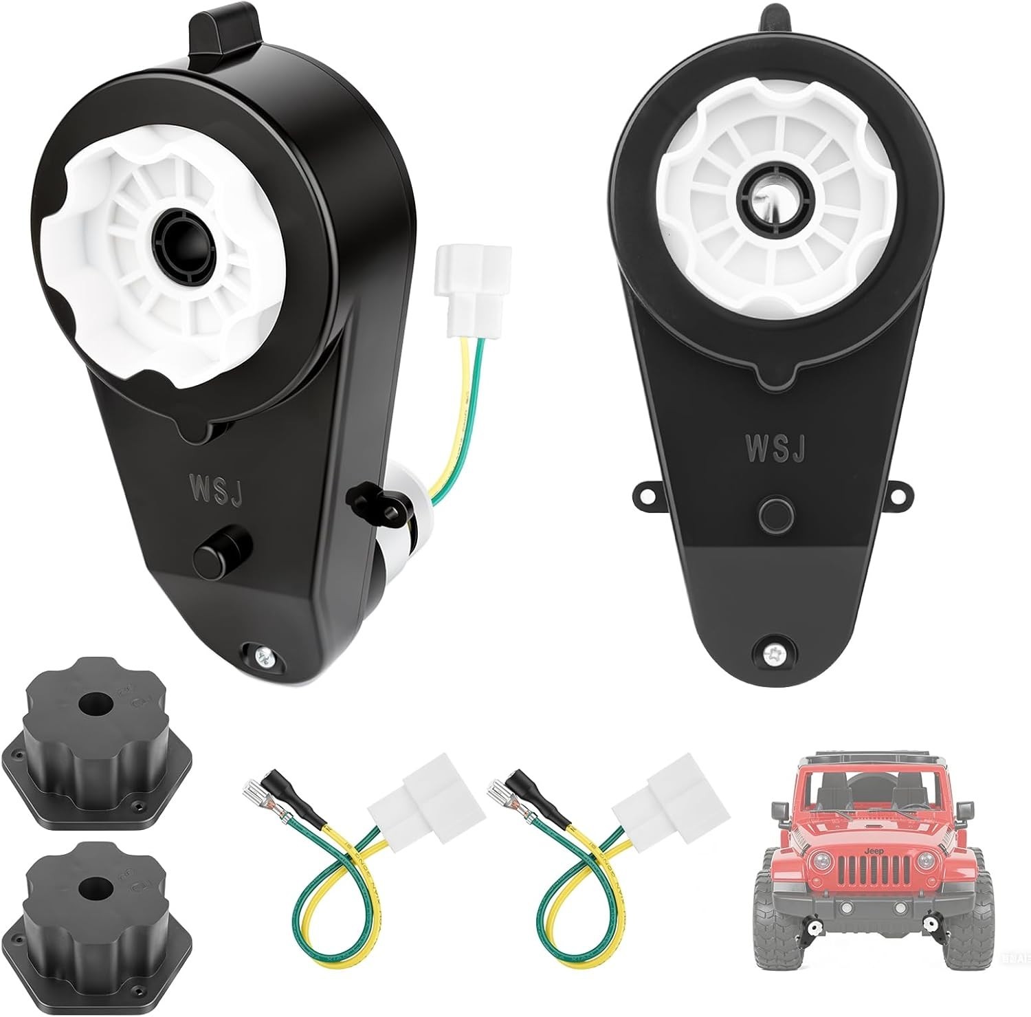 High Torque 24V Motor Upgrade Kit for Kids’ Cars – 40000 RPM RS555 Performance