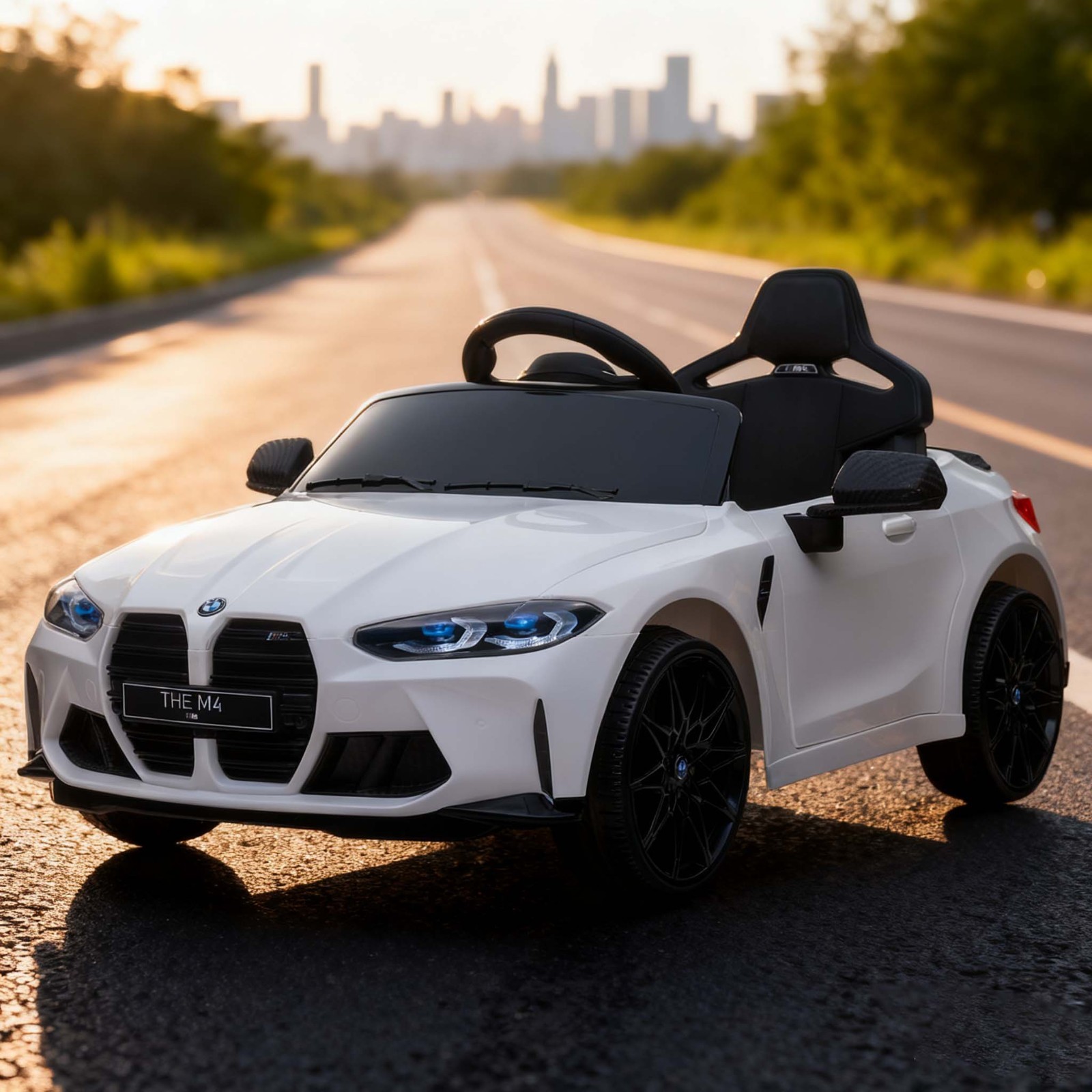 Electric BMW 12V Kids Ride On Car Toy 2.4G with RC USB MP3 Bluetooth LED