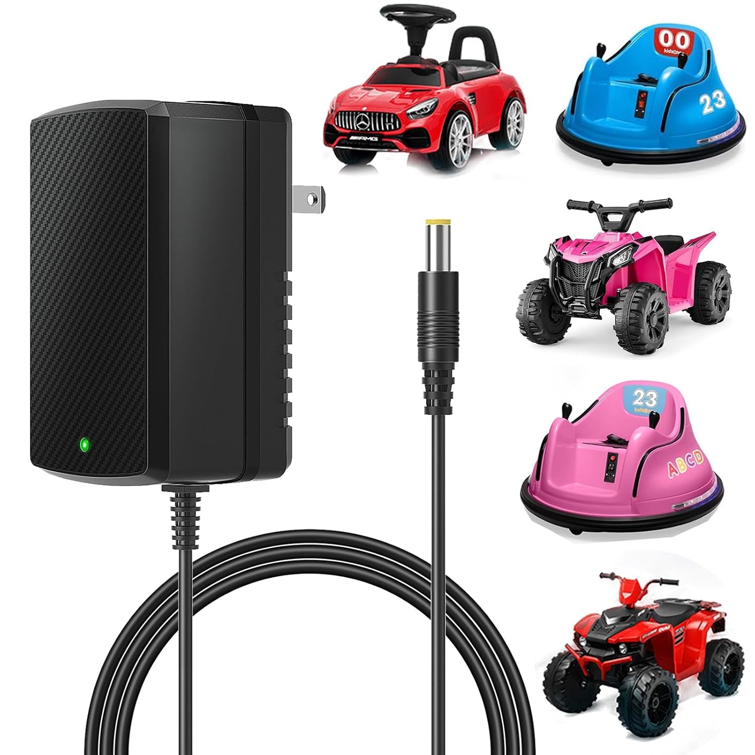 6V Charger for Kids Ride On Car Toys Best Choice Products Wrangler SUV Kid Trax