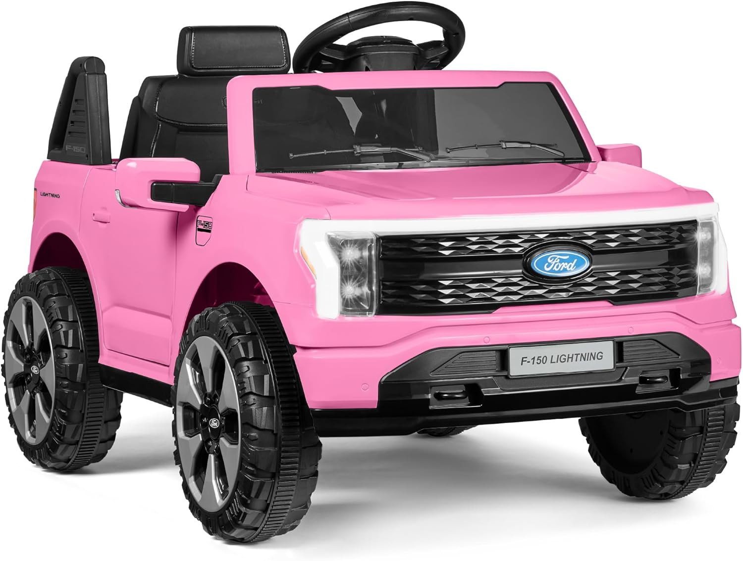 Best Choice Products Licensed Ford F-150 Lightning Truck Kids 12V Electric Ride