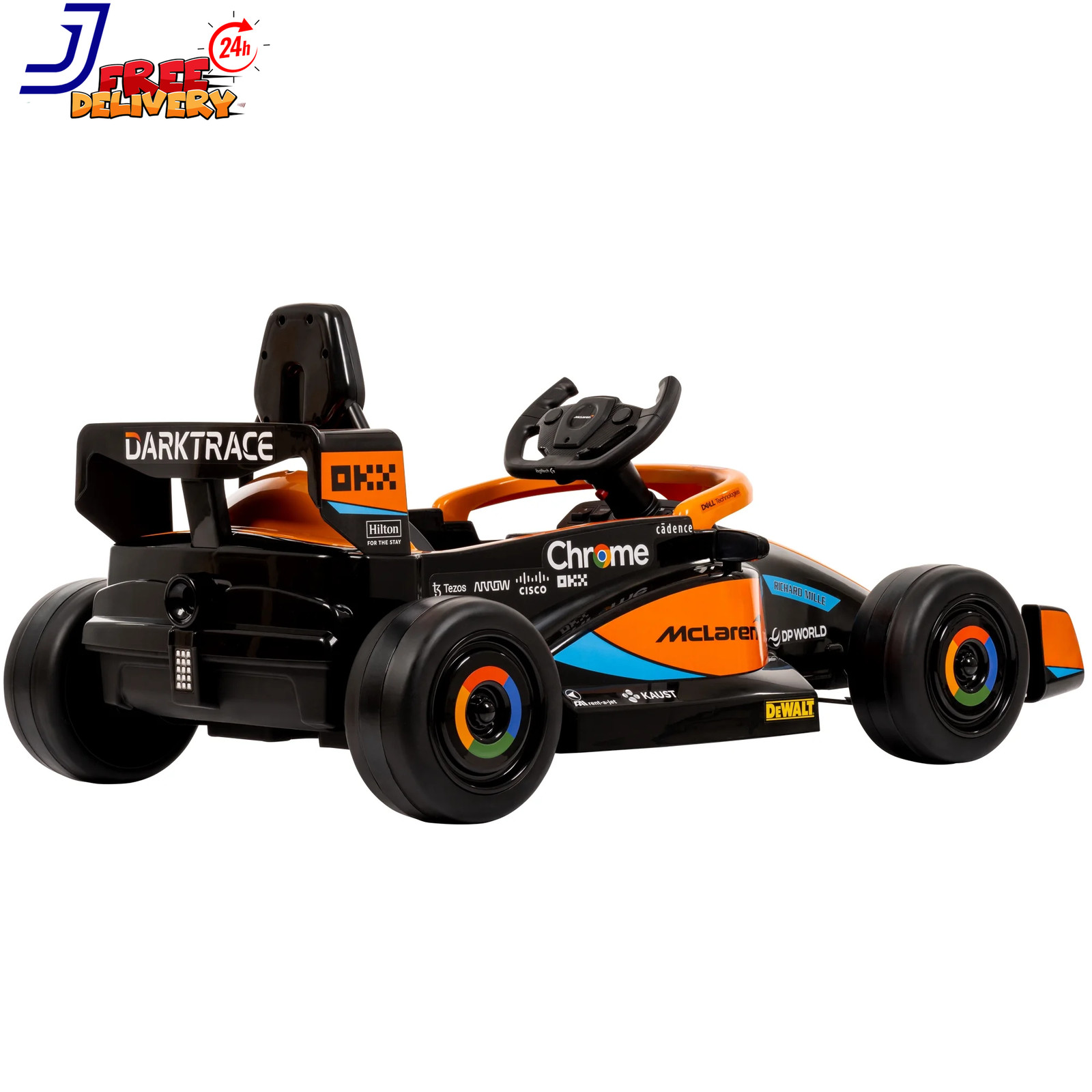 12V Mclaren F1 Race Car Kids Battery Ride-On Toy Remote Control FREE SHIPPING