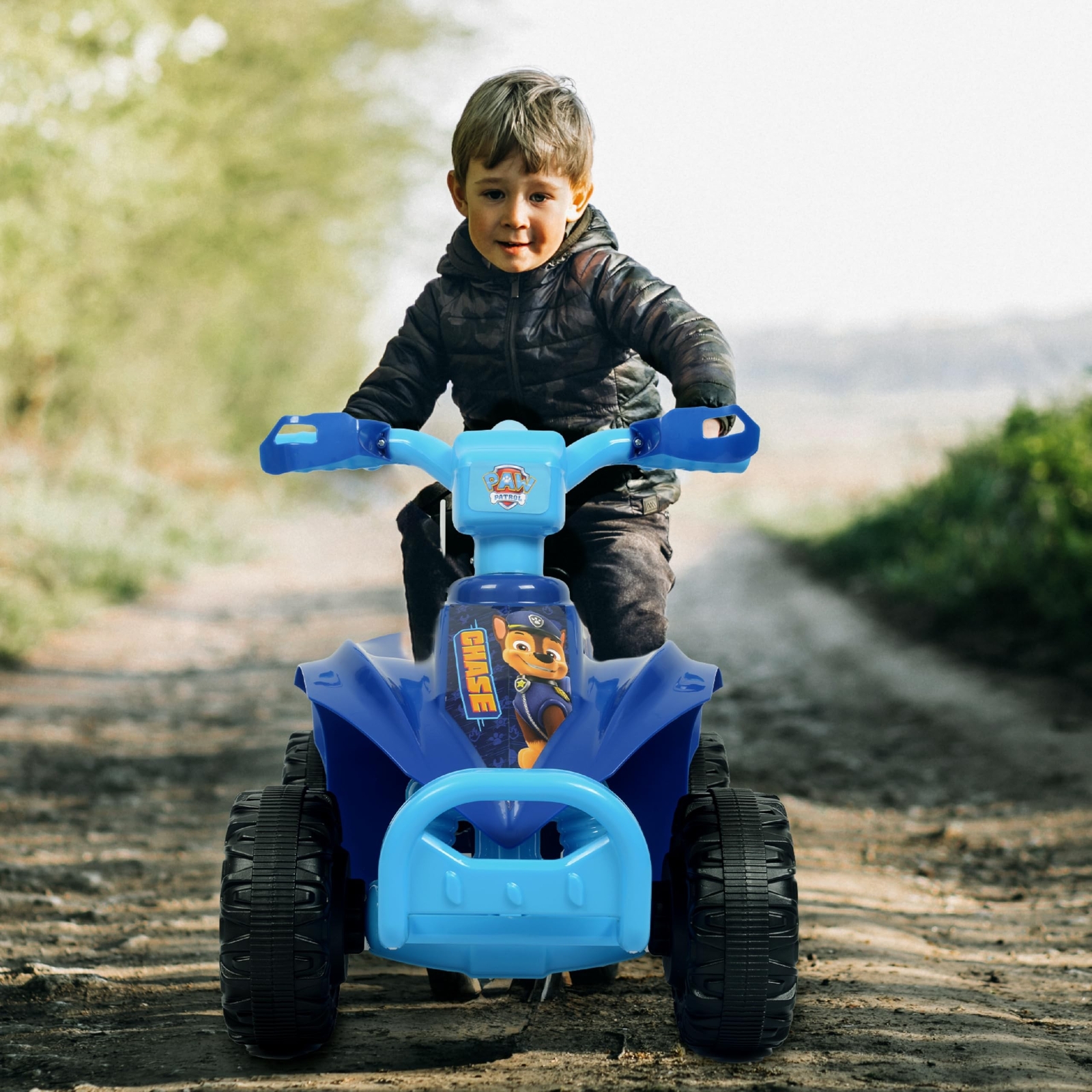 Paw Patrol Chase 6V Quad for Kids – Powerful and Safe Ride-On Toy with Rechar…