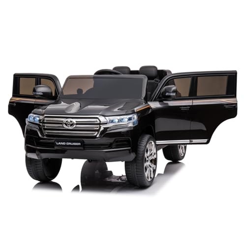 Kids Electric Ride on SUV Car, 12V Battery Powered Truck Licensed Toyota Vehicle