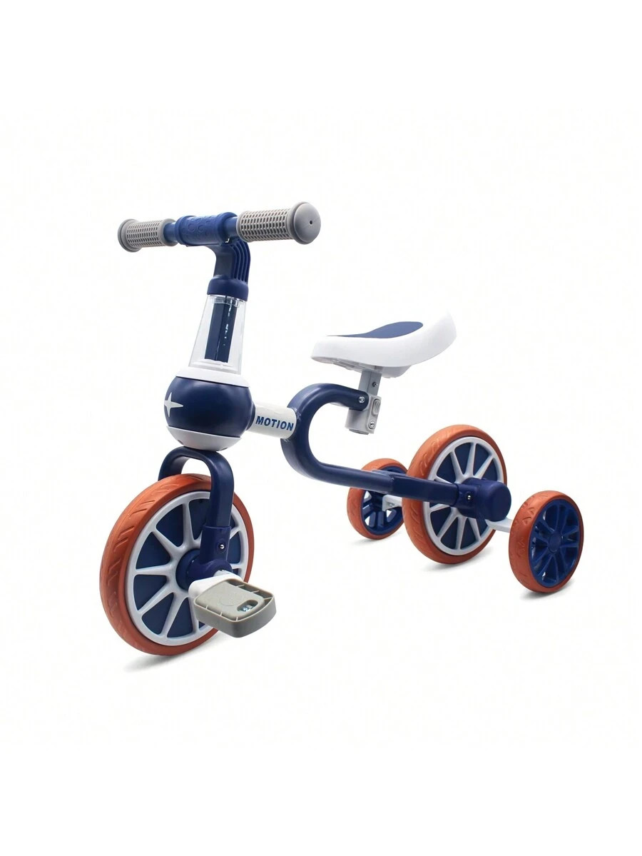 4 Wheels Toddler Tricycle Ages 1/2/3/4 Boys Girls Gift Balance Bike