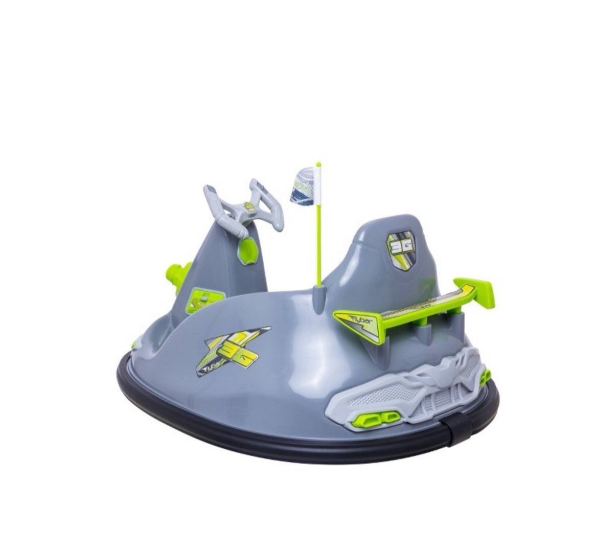 Flybar Blaster Bumper Powered Ride-On Car – Gray