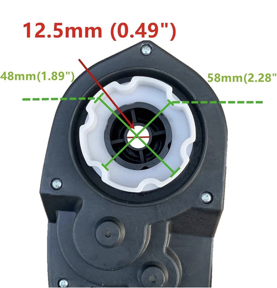 24 Volt 30000RPM High Torque Motor Gear Box for Kids Ride On Car.