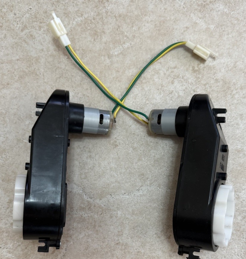 1 Pair 12V Power Wheels Gearbox Electric Motors Car Kids Ride On Car Jeep
