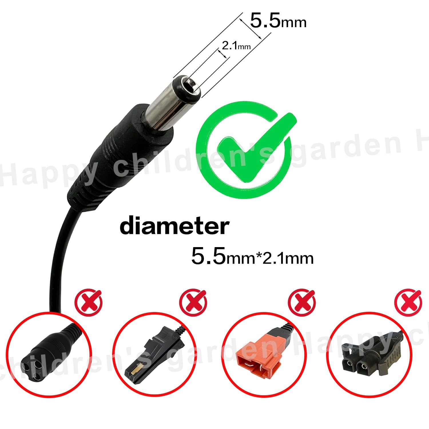 12 Volt Battery Charger for Kids Ride on Toys – Universal Charger for Best Ch…
