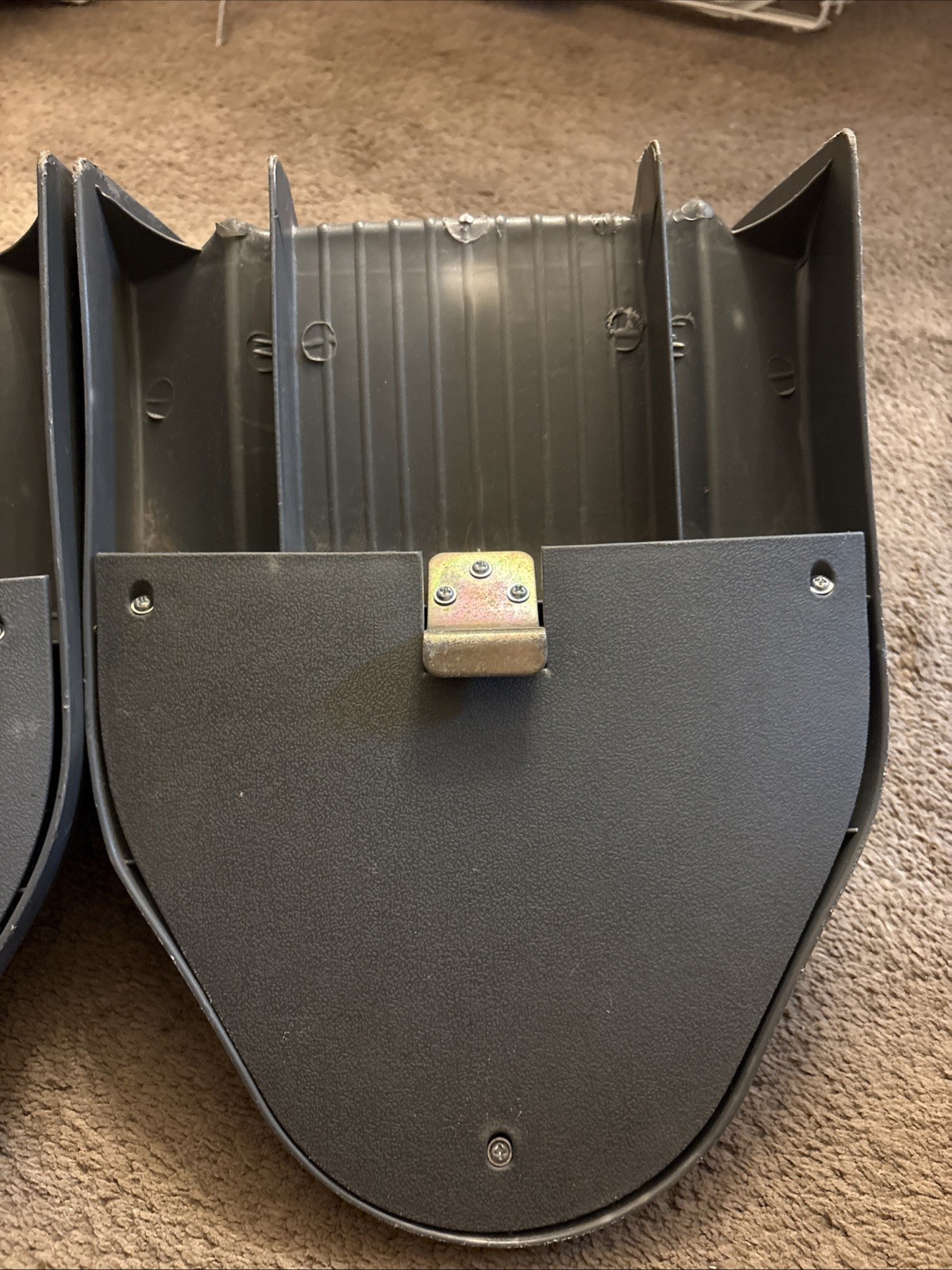 Toy Kids Ride On Car Grey Corvette Sports Car Seats Pair 2