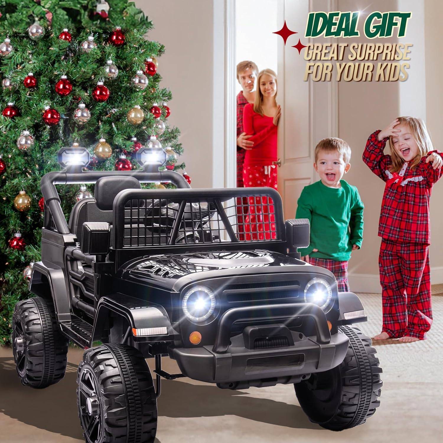 12V Kids Ride on Truck with Remote ,Battery Powered Kids Car, Electric Play Car