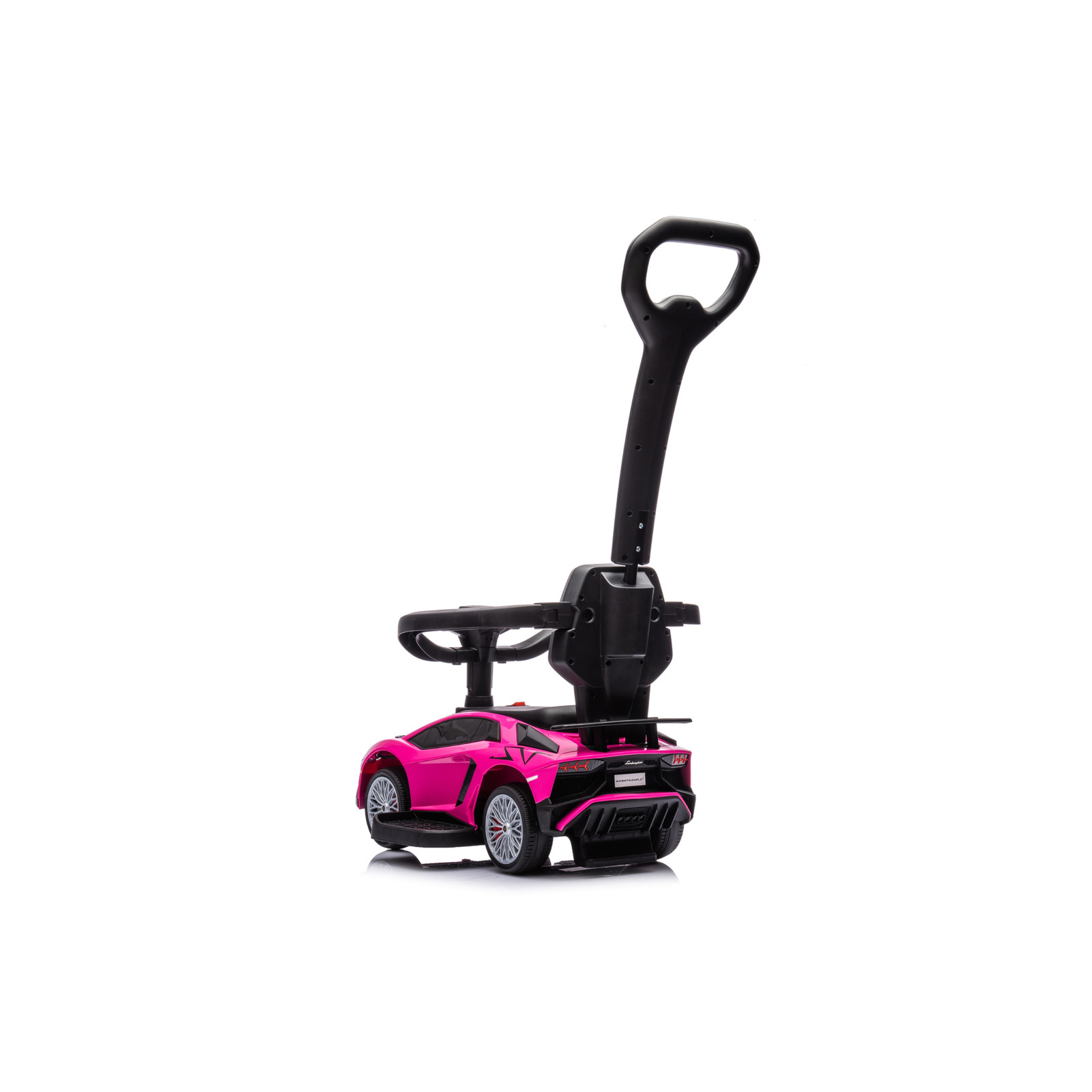 Lamborghini 3-in-1 Kids Push Ride On Toy Car Licensed Stroller Walker 66lb Cap