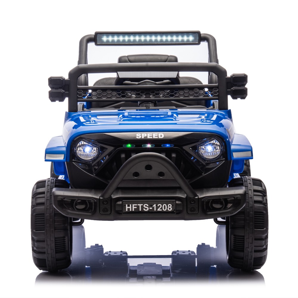 12V Kids Ride On Electric Truck Car W/Parents Control,2WD,Four-wheel suspension