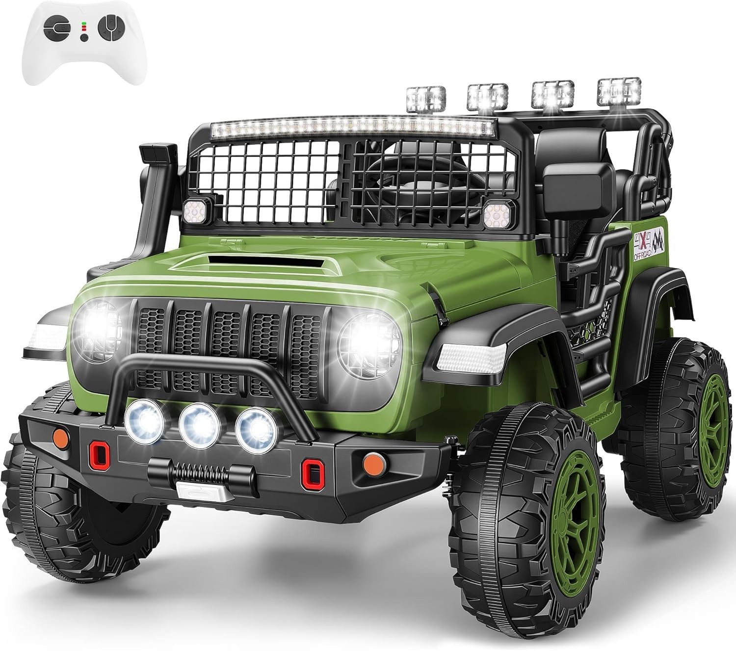 Ride on Car for Kids 24V Electric SUV w/Remote Control, 2x200W Motor Bluetooth🎁