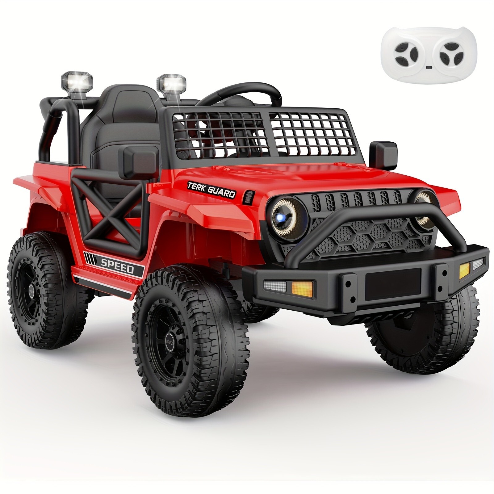 12V Kids Ride on Toy Electric Car Battery Power Wheel Jeep w/Remote Control LED