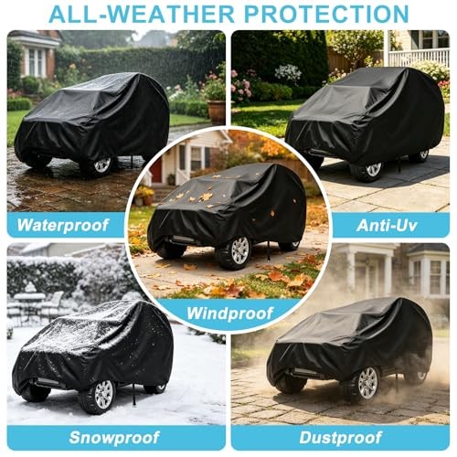 Kids Ride-On Toy Car Cover, Outdoor Wrapper Resistant 52″ x 28″ x 24″