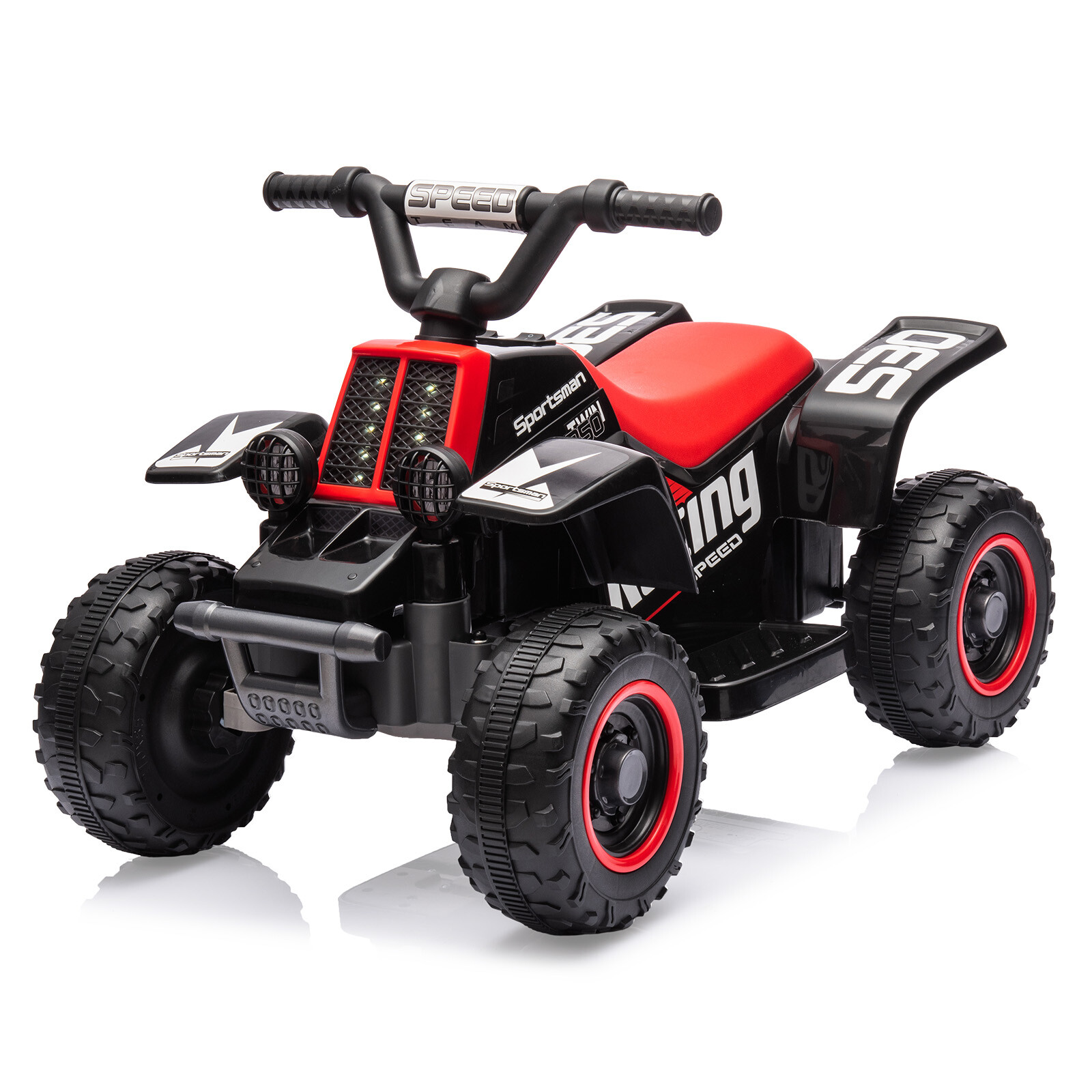 6V Kids Ride On Car 4-Wheeler ATV Play Car Electric Vehicle for Boys & Girls