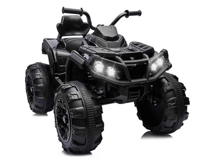 Kids ATV 4 Wheeler, 24V Electric ATV Ride On Toy for Kids, 400W Motor LED Lights