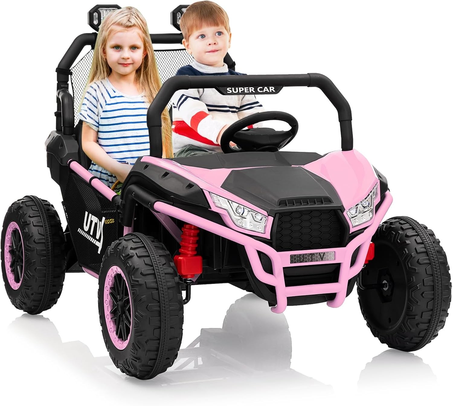 24V Kids Ride On UTV 400W Electric Car Vehicle Toy 4 Wheeler Off-Road Car Remote