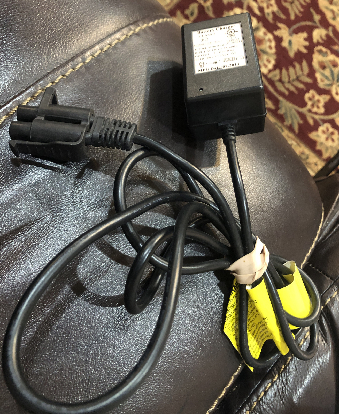 Electronic SL06-04-01 Battery Charger Kid Trax / Motion Trends 7V—.8A