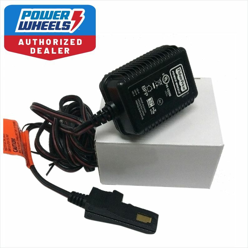 Power Wheels 12 Volt Charger For Gray and Orange Top Battery Genuine