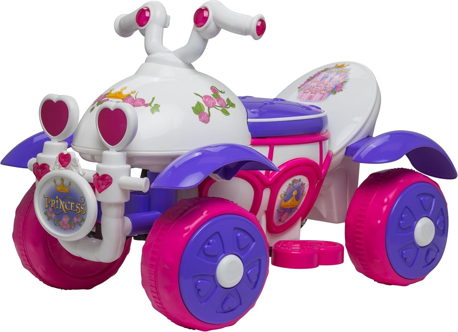 Toddler Girl Toys: Royal Princess Electric Car, 44lbs Max