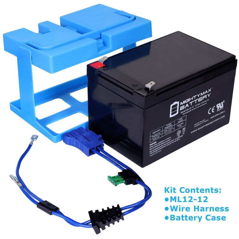 12-Volt 15AH Replacement Battery Compatible with Peg Perego Raptor Rideon
