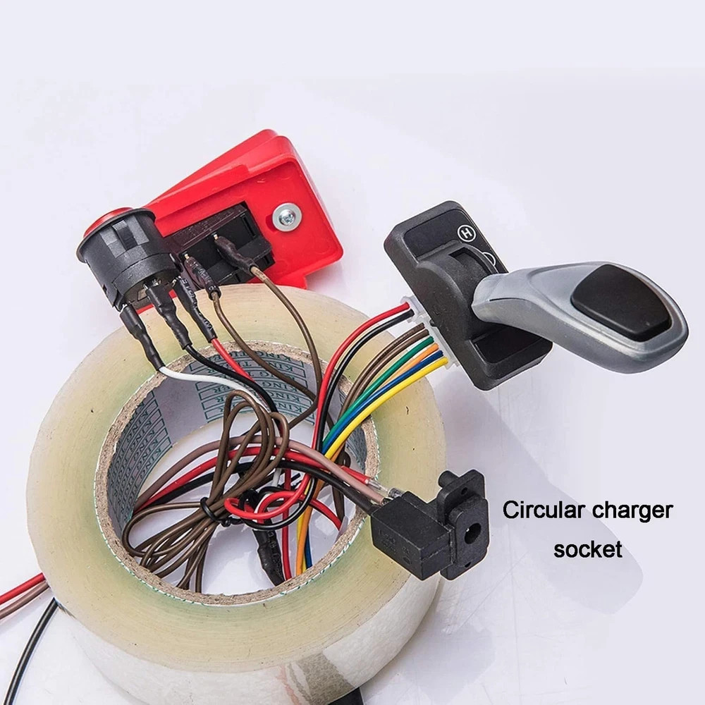 12V Kids Ride-On Car Remote Control Upgrade Kit with Motors & Accessories