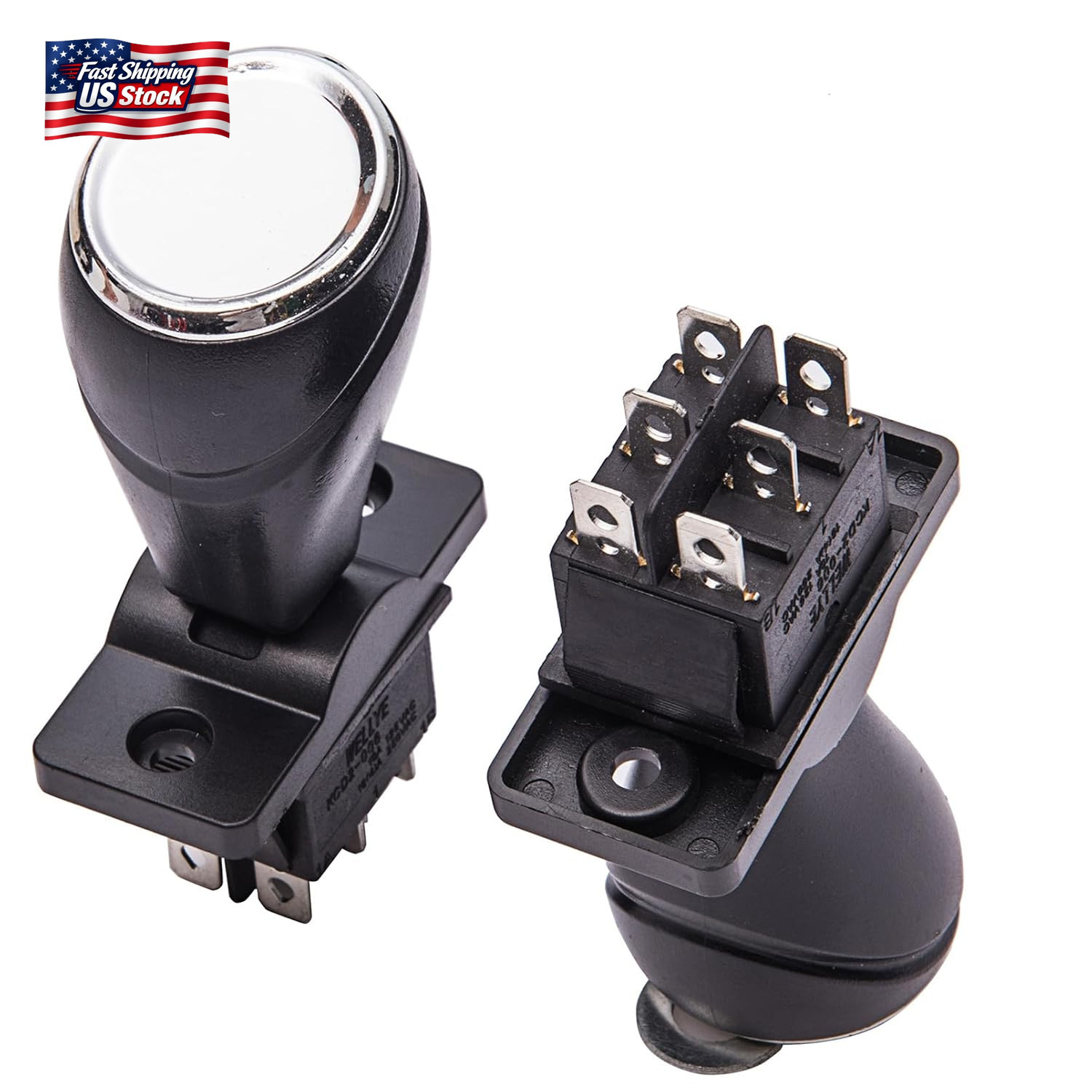 2Pcs Weelye Children’S Electric Car Joystick Toy Bumper Car Forward Reverse Swit