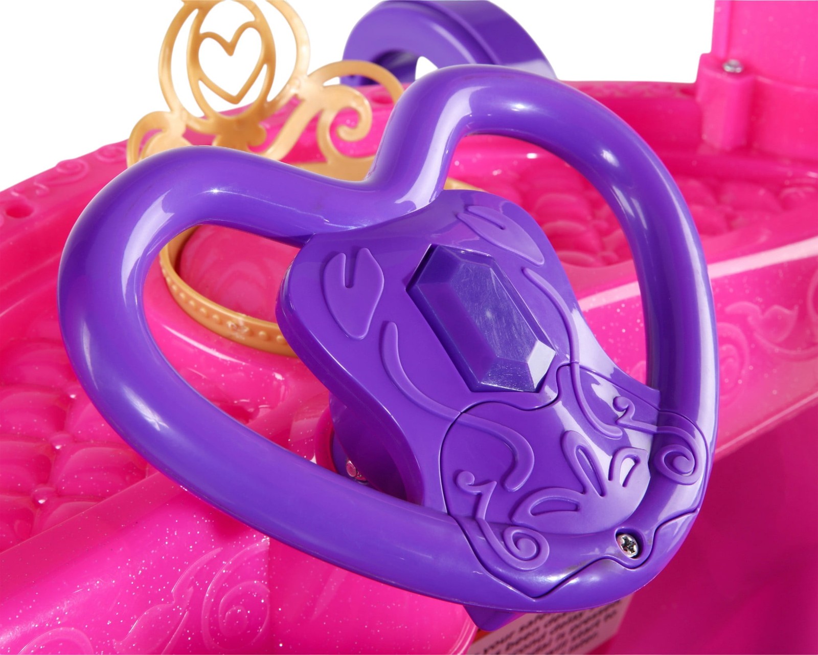 Disney Princess 24V Carriage Ride-On for Kids by Dynacraft, Pink & Purple