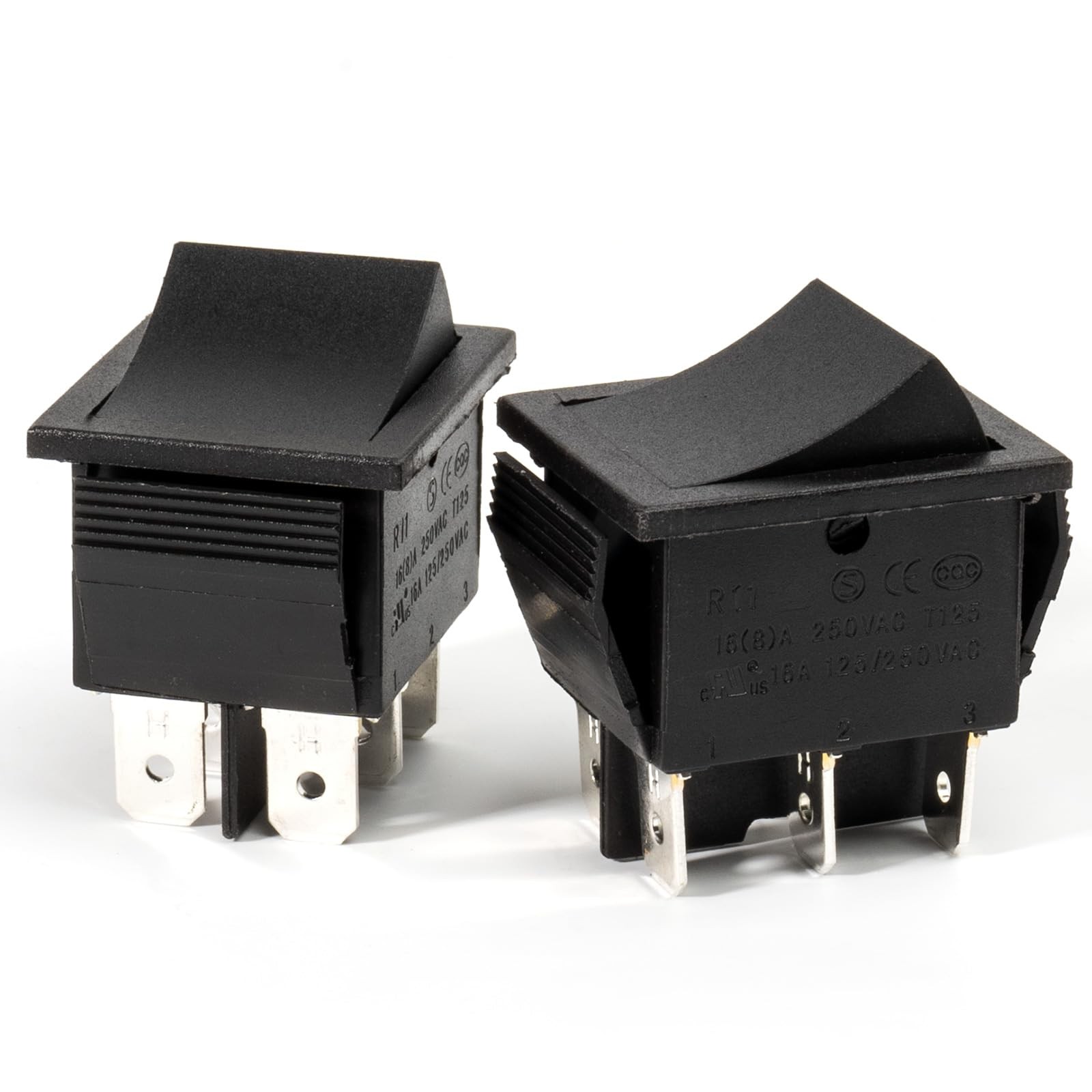 2 Pcs 6 Pin 6V 12V 24V Power Wheels Foot Pedal Switch for Ride on Toys Car