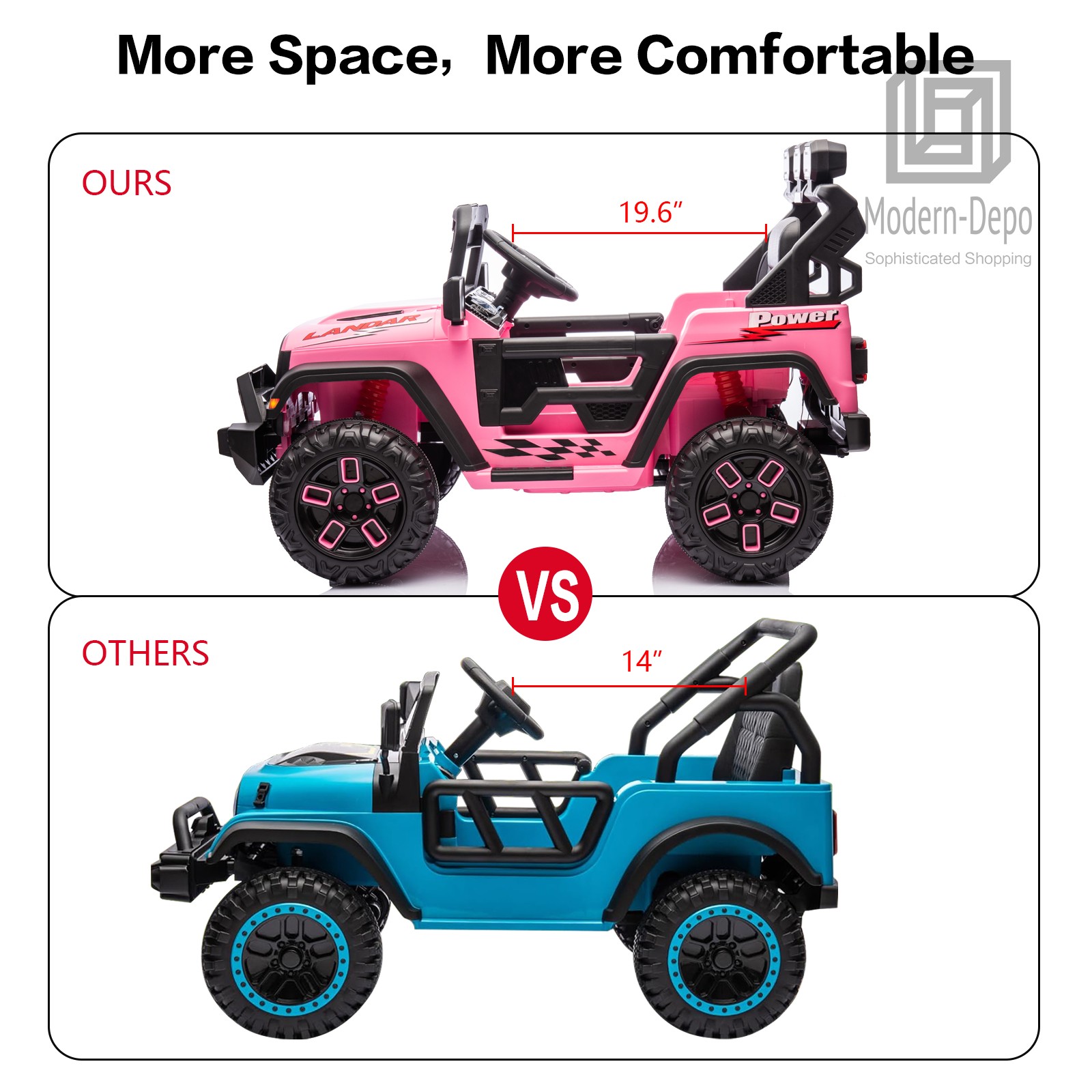 12V Electric Kids Ride On Truck W/ Remote Control DIY Sticker 2 Motor MP3 Player