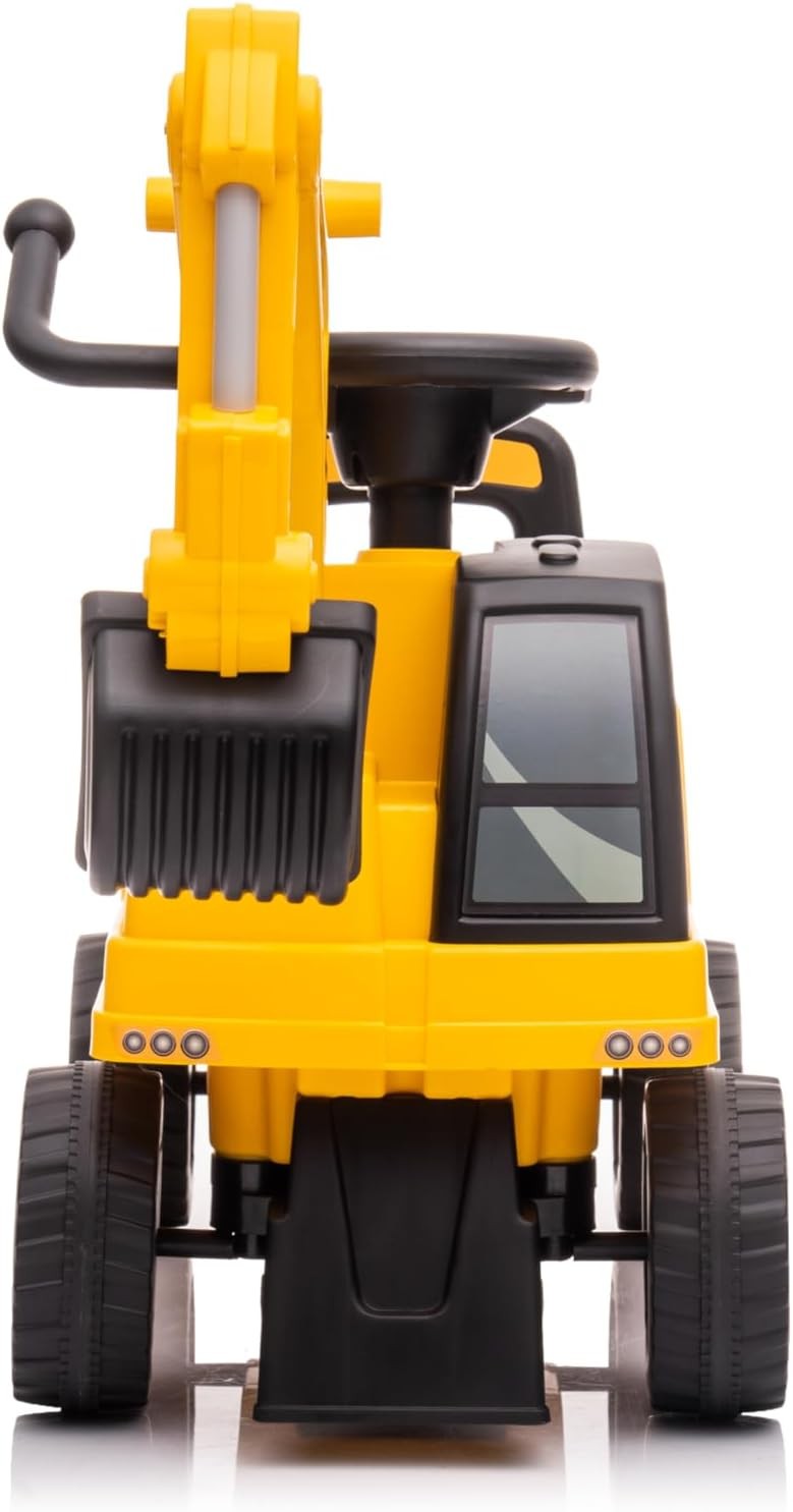 CAT Excavator Push Car – Licensed Caterpillar Ride-On Digger Toy for Kids with R