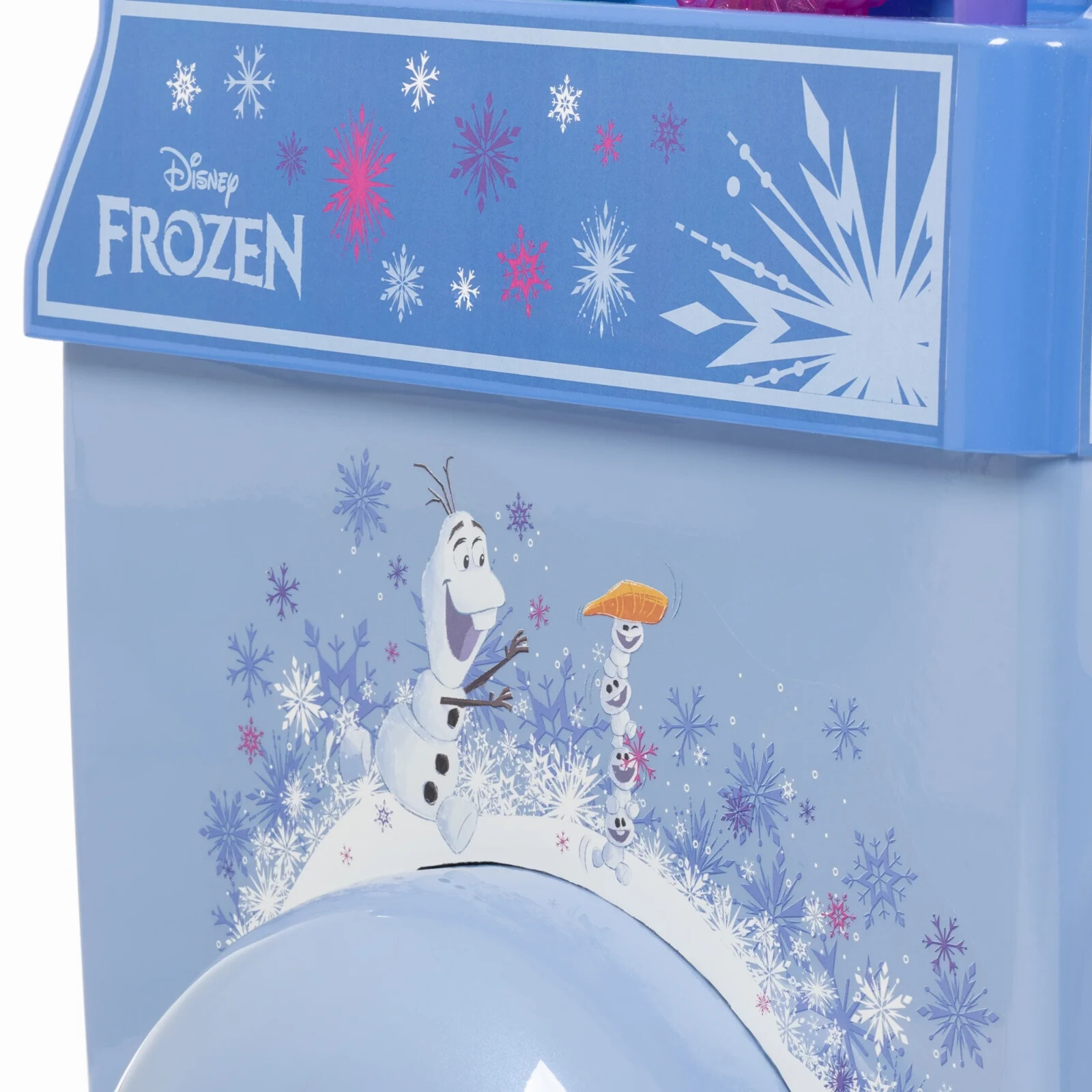 Disney Frozen 6V Battery-Powered Electric Ice Cream Cart, Ages 3-7, Blue