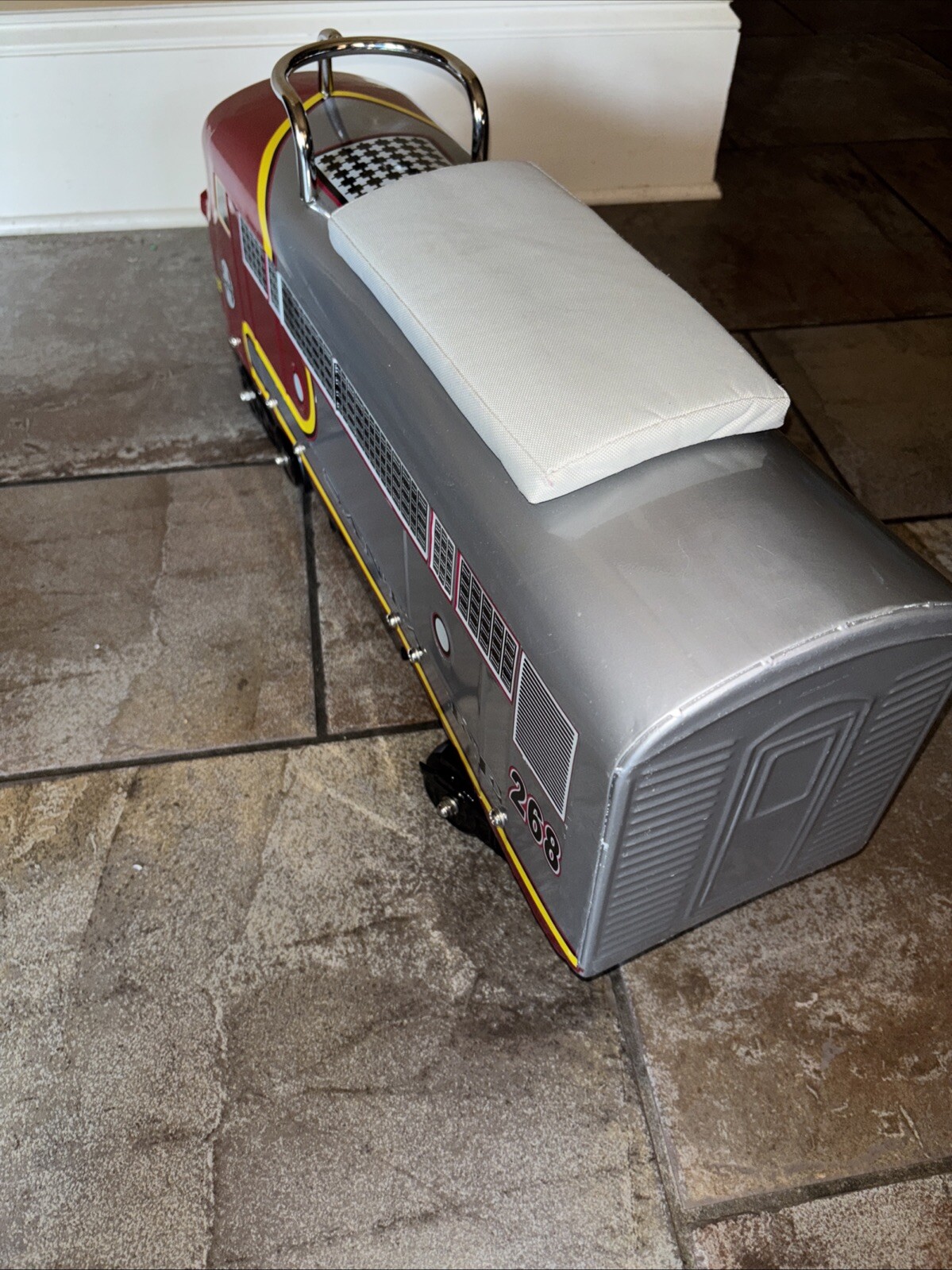 Morgan Cycle Kids Ride on Santa Fe Train Discontinued RARE