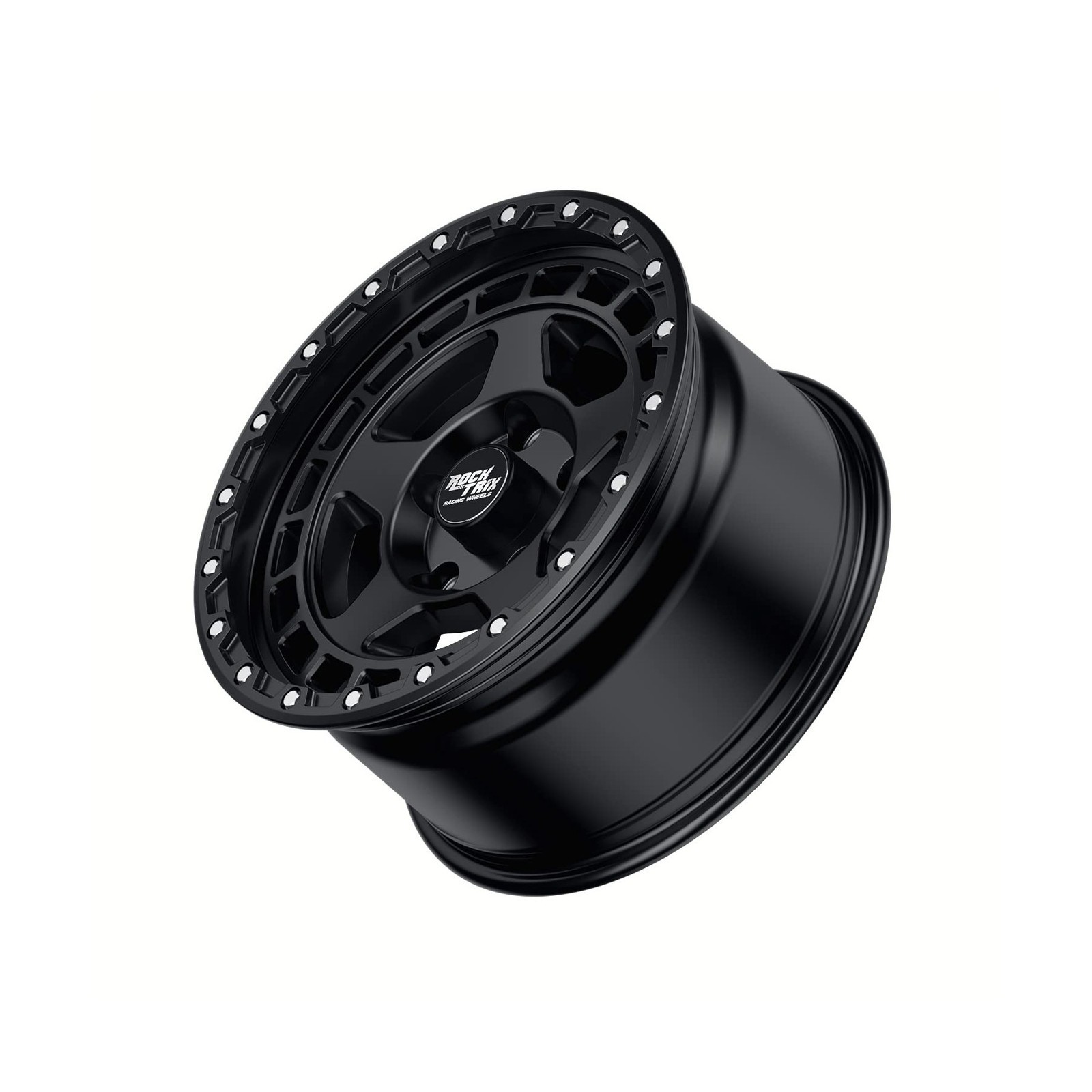 17in Wheel Fit For Jeep Wrangler JK JL, 17×9 5×5, +12mm Offset, Black