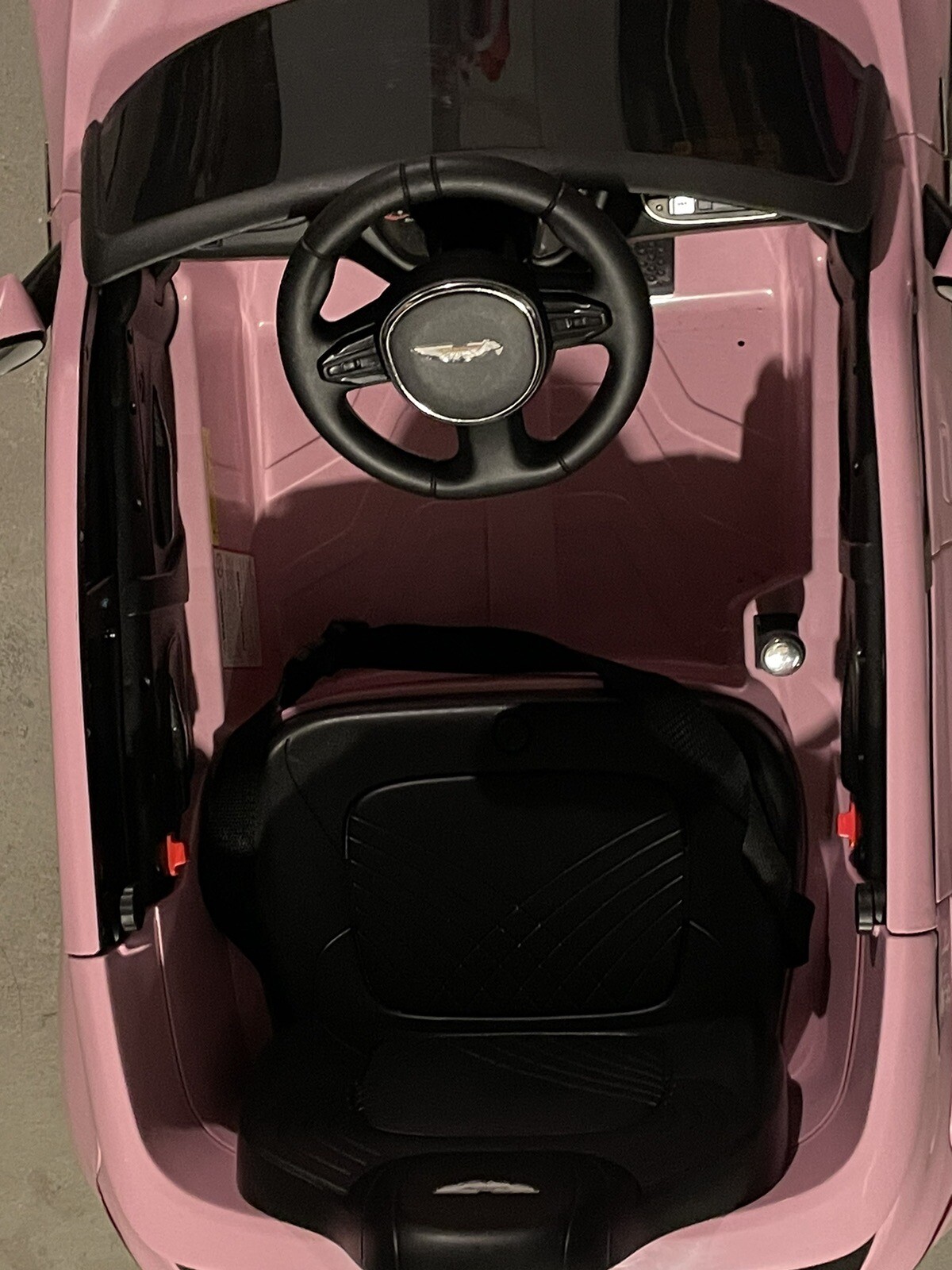 Pink Aston Martin Ride On Toy!