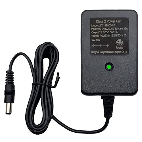 28.8V Kids Ride On Car Charger, 24V Round Hole Charger with Charging