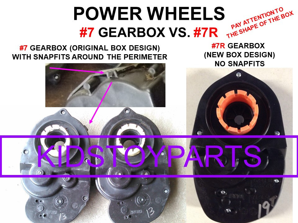 PAIR 19t Power Wheels GEARBOXES #7 type Used on Most Jeep Wranglers w/7R GR 4’s!