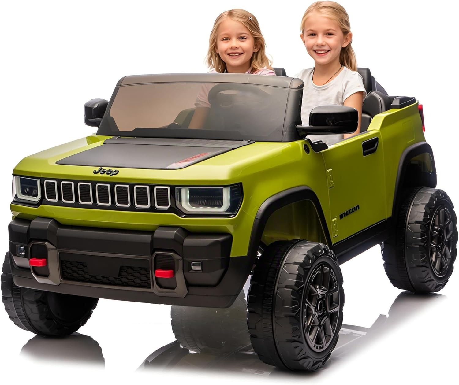 Electric Truck for Kids, 2-Seater Children Ride-on Car, Electric Vehicle for Kid